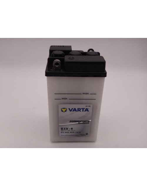 Varta B49-6 baterie moto, scuter, atv 6V 8Ah 40A cod 008011004